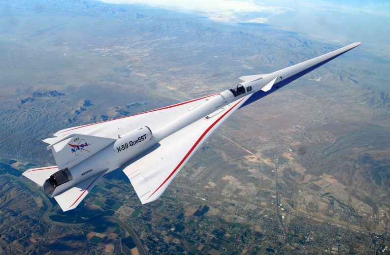 Digital design, multi-material structures enable a quieter supersonic NASA X-plane