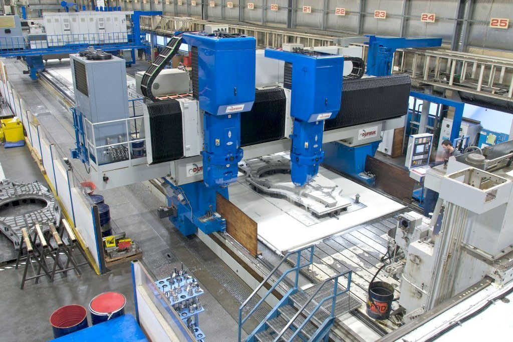 ASCO manufacturing floor from above