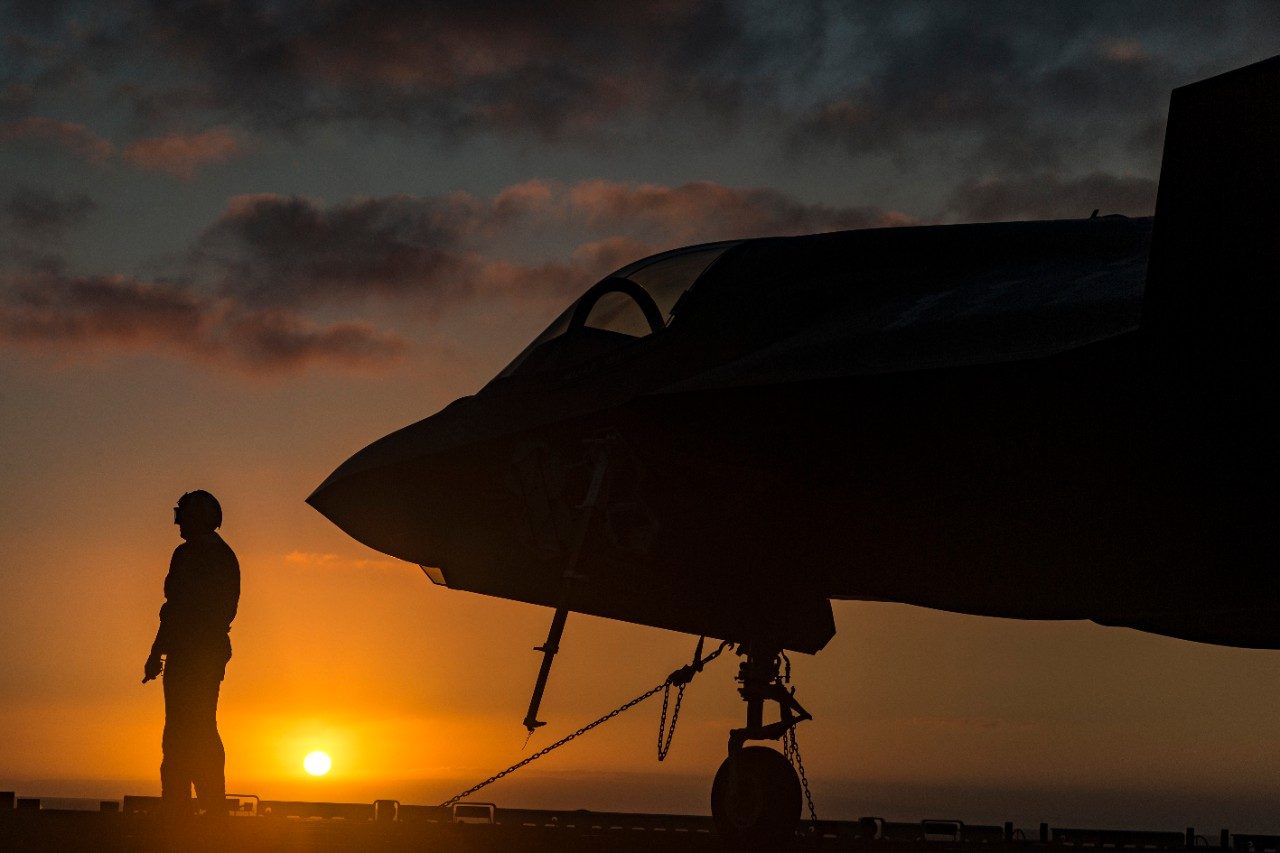 F35 Sunset