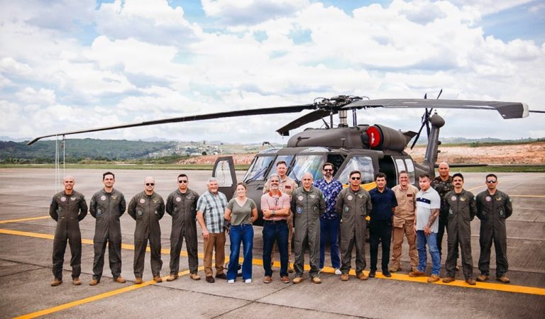 Brazilian Army Receives First of 12 UH-60M Black Hawk Helicopters